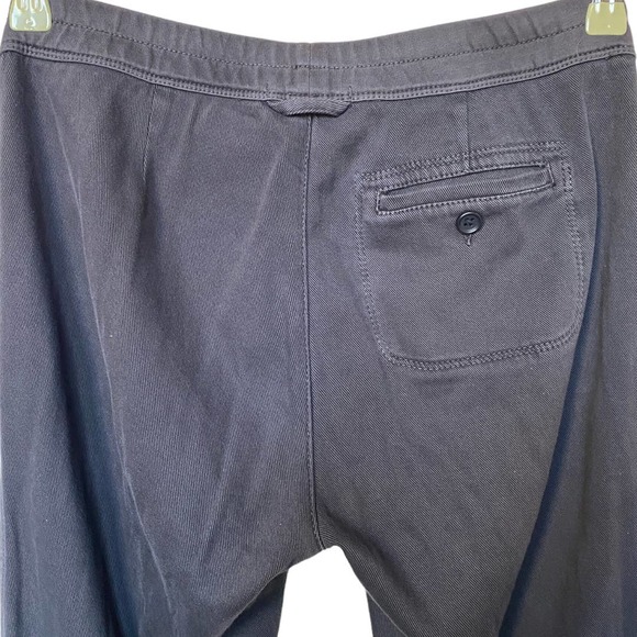 James Perse Dark Gray Fitted Jogger Pant Modal Trouser Drawstring Pockets size 0 - Picture 6 of 9